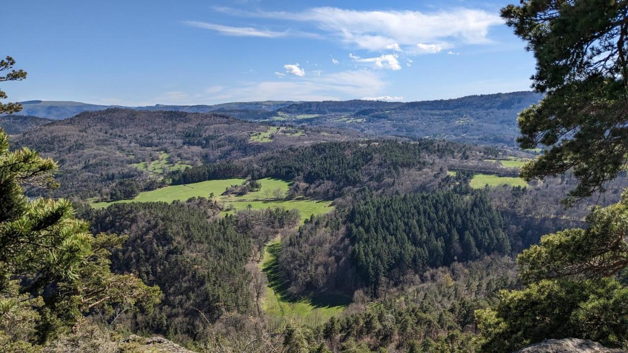 Vila La Couze Pavin Saint-Diery Exteriér fotografie